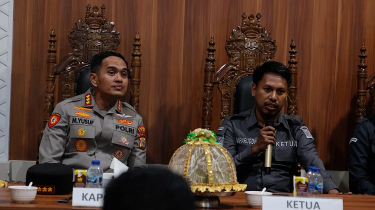 Perkuat Sinergitas Antar Lembaga, Kapolresta Gowa Silaturahim ke Bawaslu