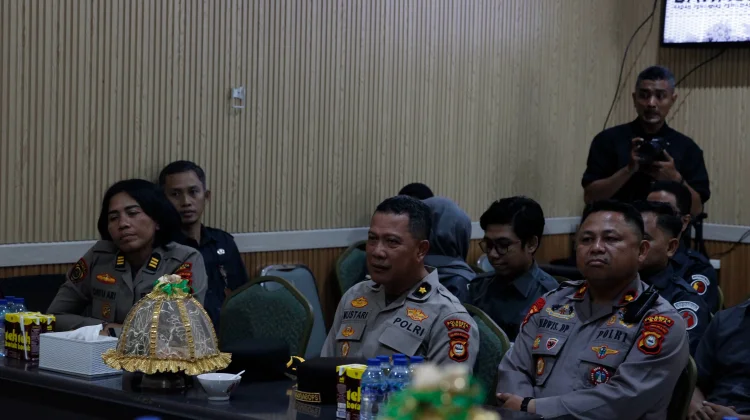 Perkuat Sinergitas Antar Lembaga, Kapolresta Gowa Silaturahim ke Bawaslu