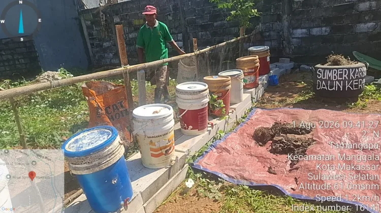 RT 04 Tamangapa Terapkan Pemilahan Sampah sejak 2025, Kini Jadi Percontohan