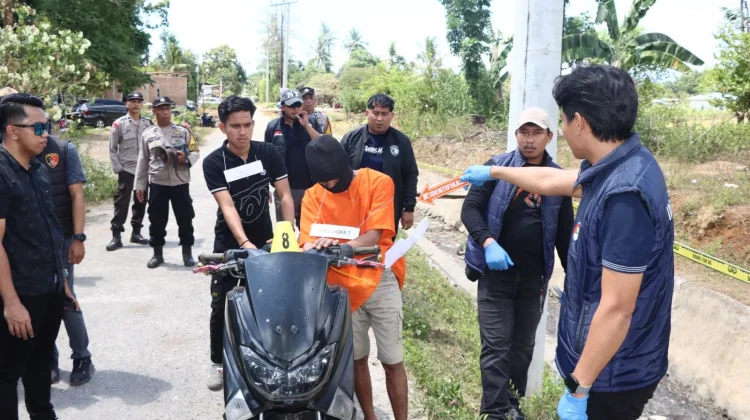 Sebanyak 24 Adegan Rekonstruksi Ungkap Kronologi Pembunuhan Driver Ojol di Maros