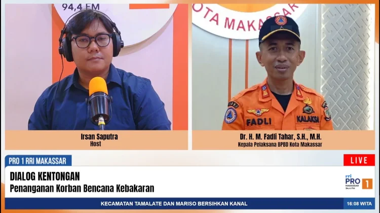 BPBD Makassar: Ada Empat Tahap Penanganan Korban Kebakaran