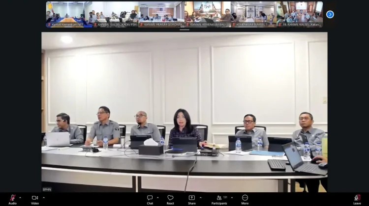 Kemenkum Sulsel Raih Nilai Sempurna Indikator Pelaksanaan Pembinaan Hukum