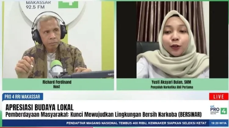 BNN Makassar Dorong Pemberdayaan Masyarakat Mewujudkan Desa Bersinar
