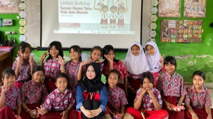Mahasiswa Unhas Bekali Siswa SD di Sidrap untuk Lawan Bullying