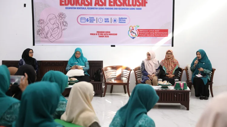 TP PKK Makassar Perkuat Edukasi ASI Eksklusif untuk Cegah Stunting