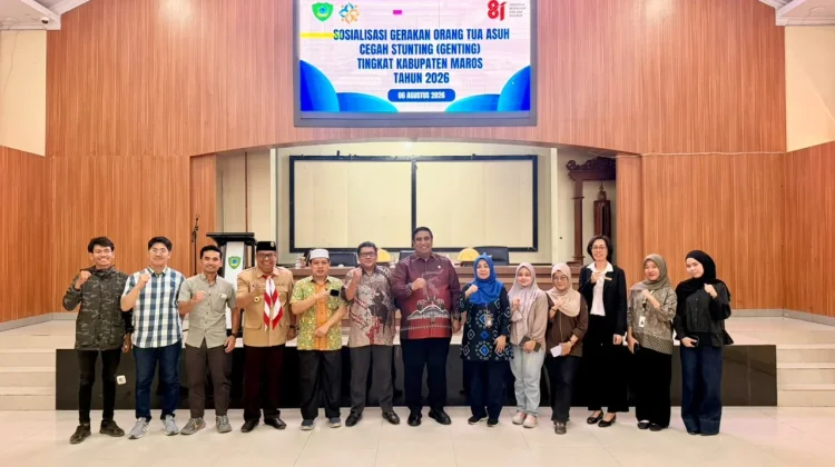 Menatap Indonesia Emas 2045, Maros Perluas Gerakan Orang Tua Asuh Cegah Stunting