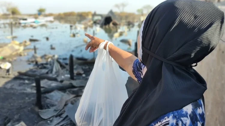 Korban Kebakaran di Pesisir Tallo Berharap Dibangunkan rumah