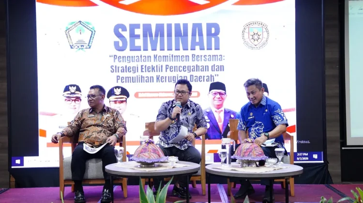 Seminar Pencegahan Kerugian Daerah, Wabup Gowa Tekankan Pemerintahan yang Bersih