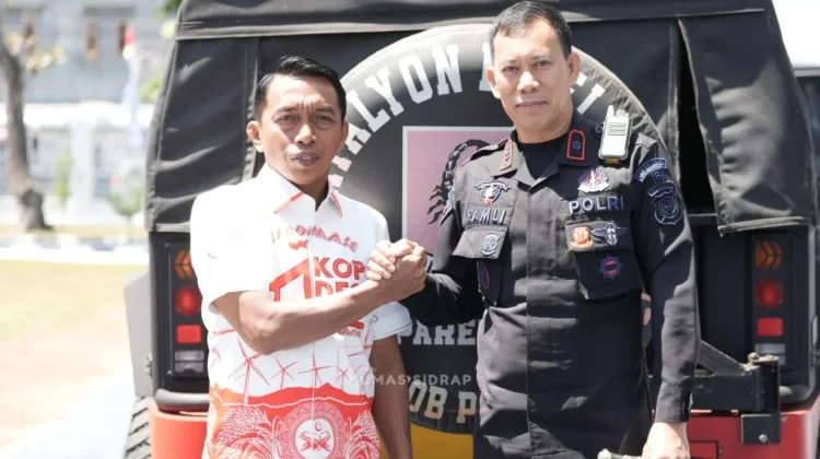 Bupati Sidrap Jalin Sinergi Brimob Dukung Petani