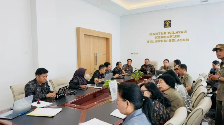 Kemenkum Sulsel Harmonisasi Lima Rancangan Produk Hukum Tana Toraja