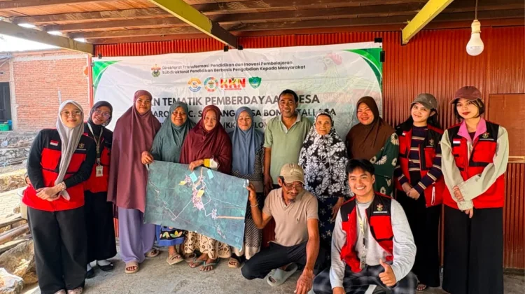 Mahasiswa KKN Unhas Petakan Kerawanan Banjir di Bonto Tallasa
