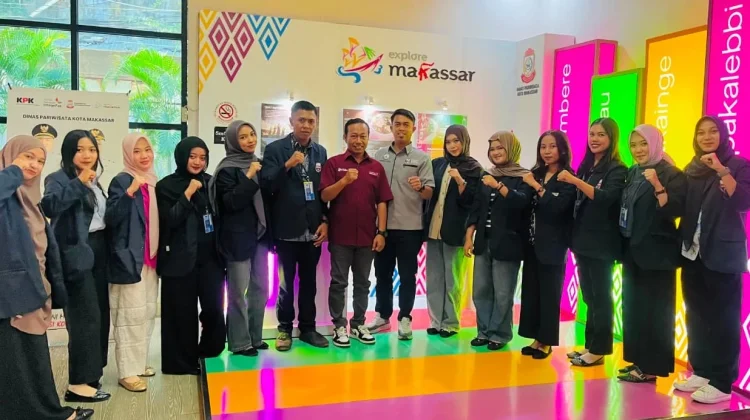 Mahasiswa Sosiologi Unibos Tuntaskan Magang di Dinas Pariwisata Makassar