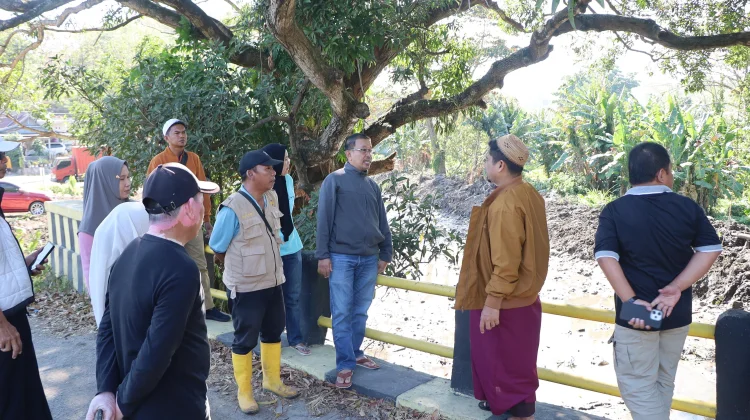 Tasming Hamid Perintahkan Pengerukan Sungai Dipercepat, Kurangi Luapan Air