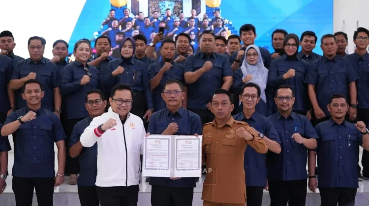 Pasca Dilantik, KONI Sidrap Targetkan Naik Peringkat di Porprov 2026