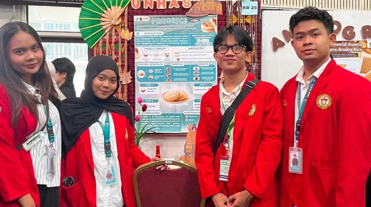 Inovasi Diversifikasi Pangan, Mahasiswa Vokasi Unhas Raih Bronze Medal