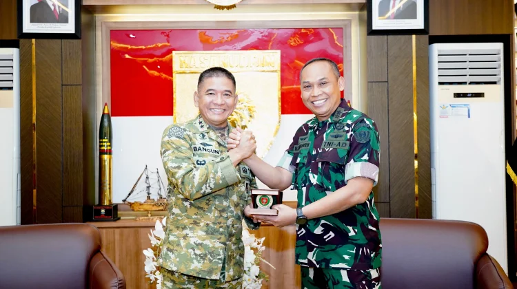 Kepala Pusat Peralatan Angkatan Darat berkunjung ke Kodam XIV/Hasnauddin
