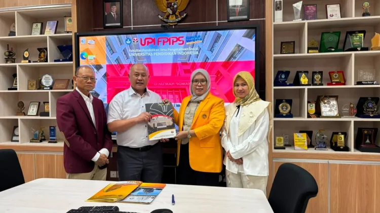 Perkuat Mutu Pendidikan, FIS-H UNM dan FPIPS UPI Jalin Kerja Sama