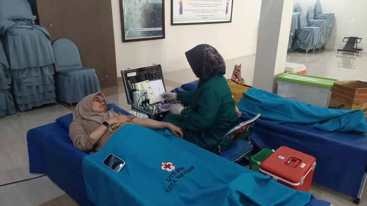 BBPOM Makassar Targetkan 30 Kantong Darah lewat Aksi Donor Kemanusiaan