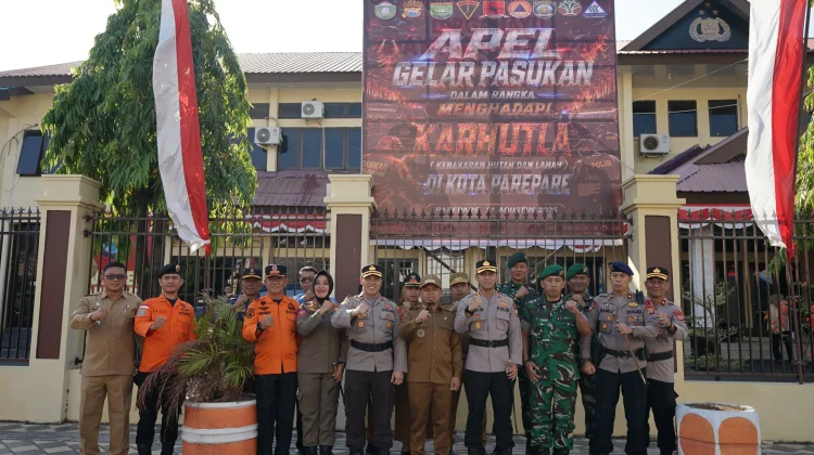 Hadapi Ancaman Karhutla dan Kekeringan, Pemkot Parepare Siagakan Personel