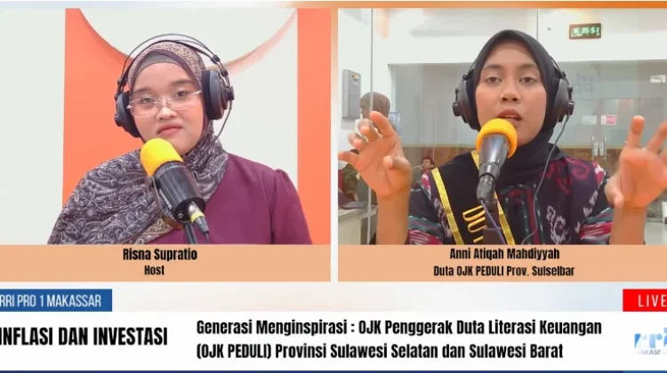 Duta OJK PEDULI Sulselbar Garda Depan Generasi Cerdas Finansial