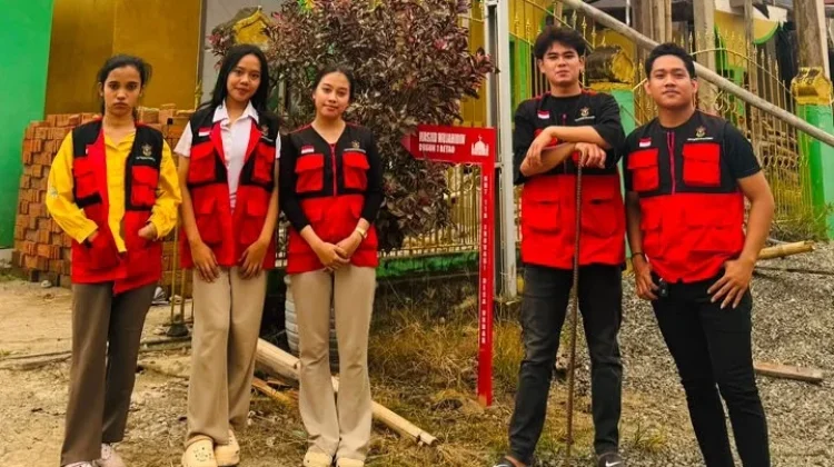 KKN Unhas Pasang 14 Penanda Fasilitas Umum di Betao Riase