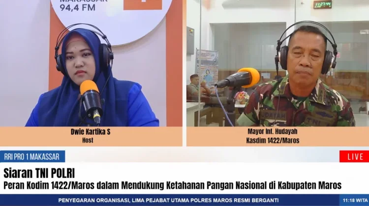Kodim 1422/Maros Dorong Ketahanan Pangan Nasional Melalui Penguatan Babinsa