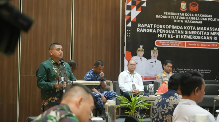 Munafri Perkuat Sinergi Tiga Pilar Jaga Kondusivitas Perayaan HUT RI di Makassar