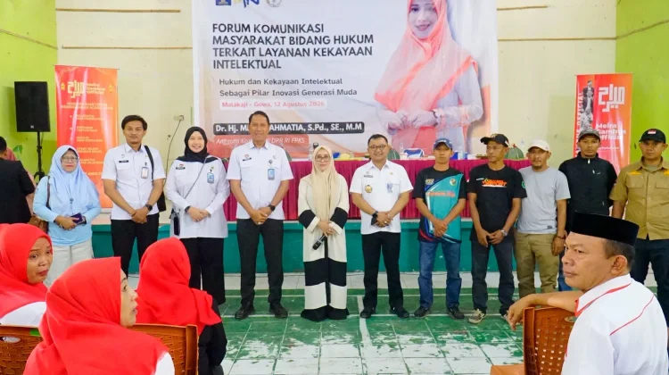 Kemenkum Sosialisasi Kekayaan Intelektual di Dataran Tinggi Kabupaten Gowa