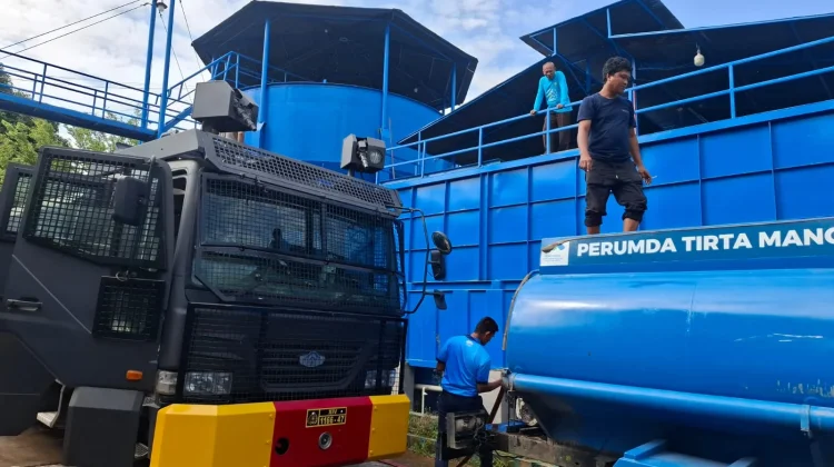 Musim Kemarau, Sat Samapta Polres Palopo Siapkan Bantuan Air Bersih untuk Warga