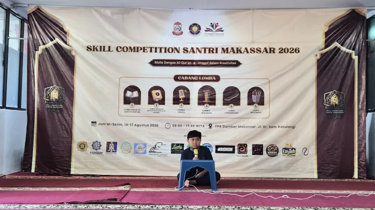 Santri TPA Damkar Makassar Unjuk Kebolehan di Lomba Hafalan Surah Pendek