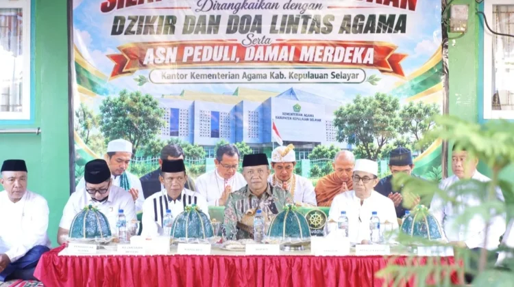 Silaturahmi Kebangsaan, Dzikir dan Doa HUT ke-81 RI, Bupati Natsir Ali Jaga Kerukunan