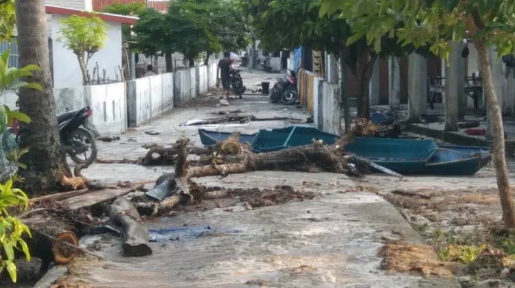 Kapolsek Pasimarannu: Pasca Gempa, 16 Rumah di Desa Bonea Sempat Terendam Air Pasang