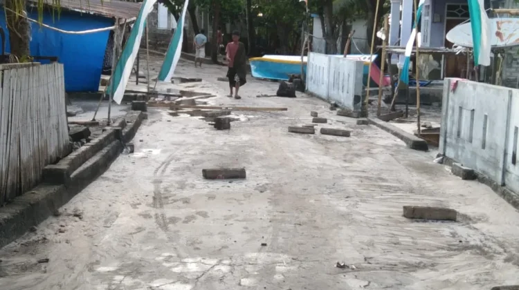 Kapolsek Pasimarannu: Pasca Gempa, 16 Rumah di Desa Bonea Sempat Terendam Air Pasang