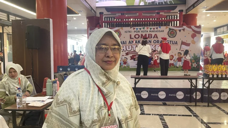 Ribuan Anak TK dan PAUD Semarakkan Lomba Pawai HUT RI di Makassar