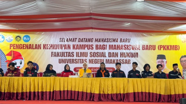 PKKMB FIS-H UNM Kenalkan Organisasi Kemahasiswaan kepada Mahasiswa Baru