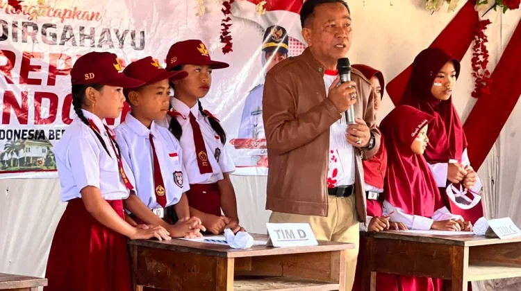 Meriahkan HUT RI, Pemda Lutra Gelar Cerdas Cermat di Wilayah Terpencil
