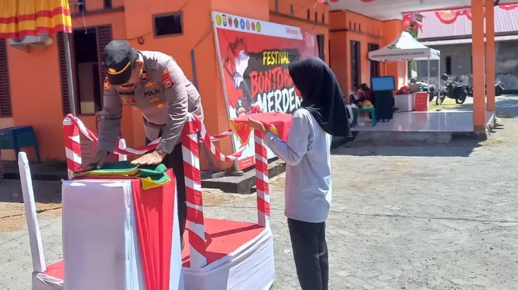 Jelang HUT ke-81 RI, Polres Selayar Matangkan Kesiapan Upacara
