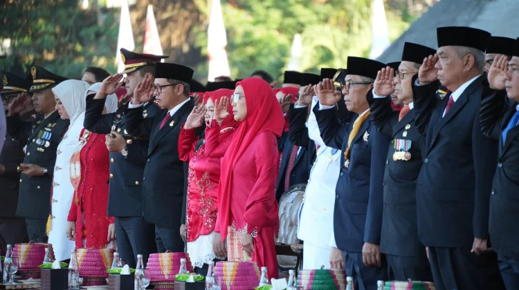 Hadiri HUT ke-81 RI, Melinda Aksa Tegaskan Komitmen TP PKK Makassar Perkuat Keluarga