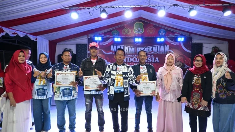 Tutup Malam Kesenian, Bupati Sidrap Janji Benahi Infrastruktur