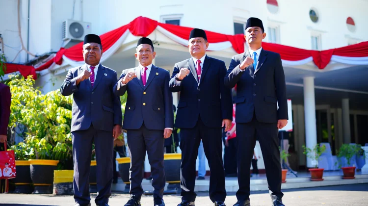 Kakanwil Kemenkum Sulsel Hadiri Upacara HUT ke-81 RI, Perkuat Semangat Persatuan
