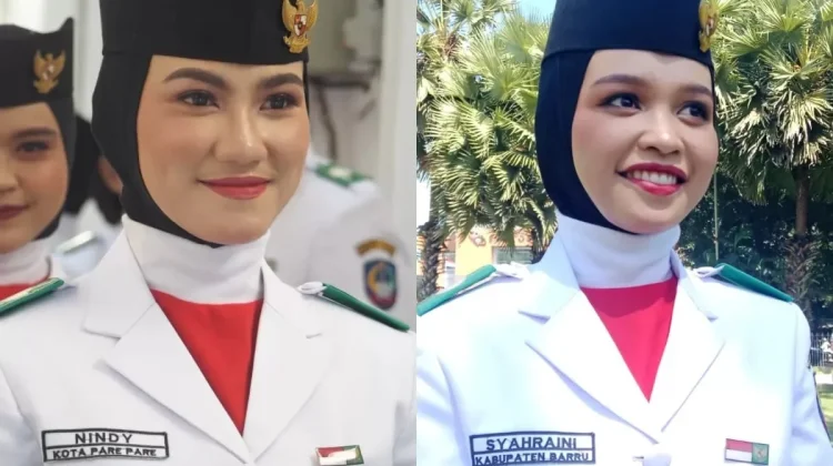 Tiga Siswa Madrasah Unjuk Prestasi Sebagai Paskibraka di HUT ke-81 RI