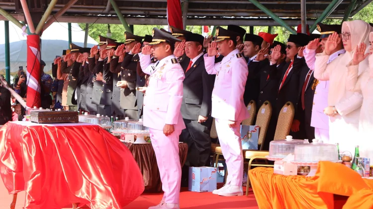 Tasming Hamid Pimpin Upacara HUT ke-81 RI di Parepare