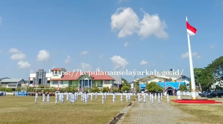 Bupati Natsir Ali Pimpin Upacara HUT ke-81 RI di Selayar