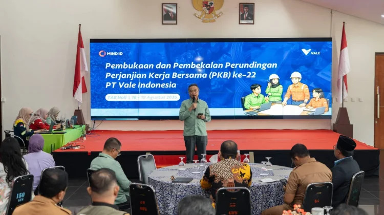 Perkuat Sinergi, PT Vale Mulai Persiapan untuk Perundingan PKB ke-22