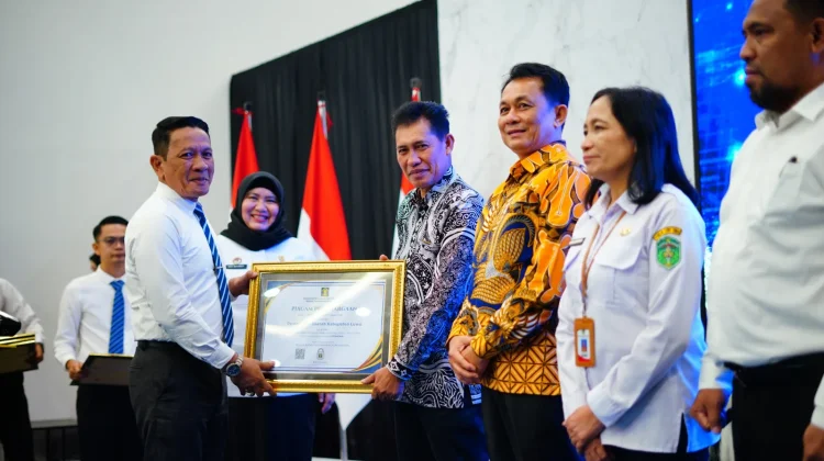 Kemenkum Sulsel Beri Penghargaan IRH Kategori ‘Istimewa’ Kepada 3 Kab/Kota di Sulsel