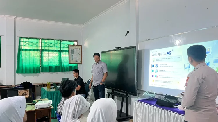 Polres Palopo Edukasi Pemahaman Artificial Intelligence Bagi Siswa SMAN 1 Palopo