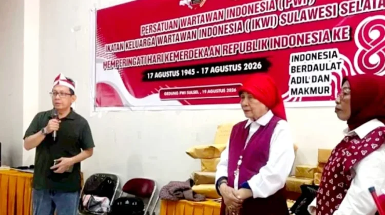 HUT RI ke-81, PWI Sulsel Perkuat Kebersamaan dan Profesionalisme