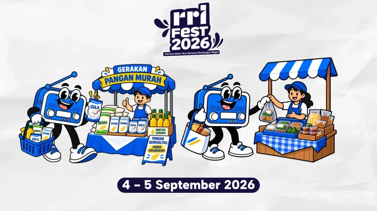 RRI Fest 2026 Akan Hadirkan Gerakan Pangan Murah