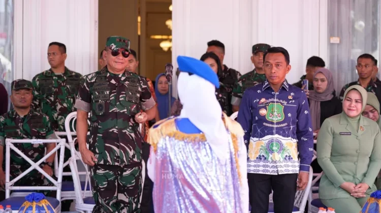 Semangat HUT RI, Pangdam Motivasi Pelajar Sidrap Giat Belajar