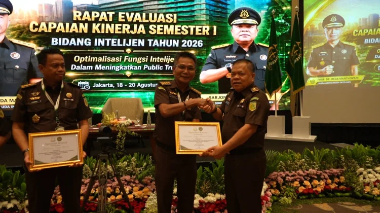 Bidang Intelijen Kejati Sulsel Raih Peringkat Satu Capaian Kinerja Se-Indonesia